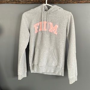 FIDM hoodie light grey